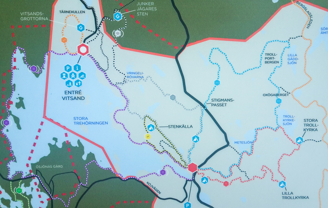 58GradNord Tiveden Nationalpark Wanderwege