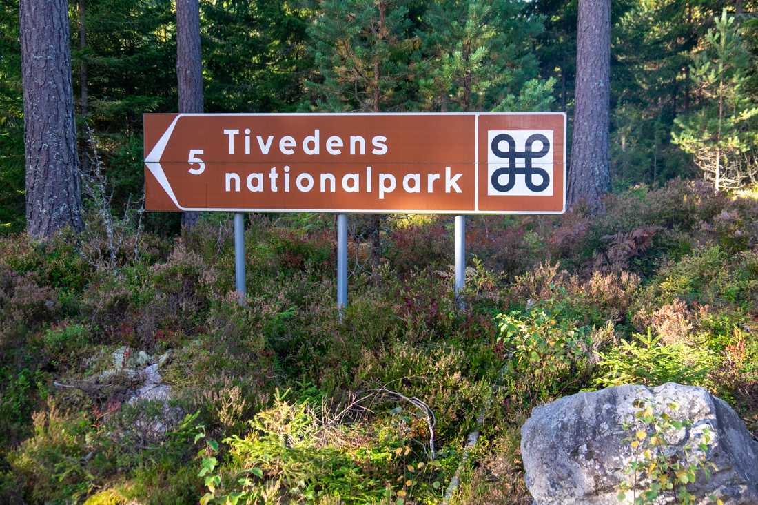 58GradNord Tiveden Nationalpark - Wegweiser nach Tiveden