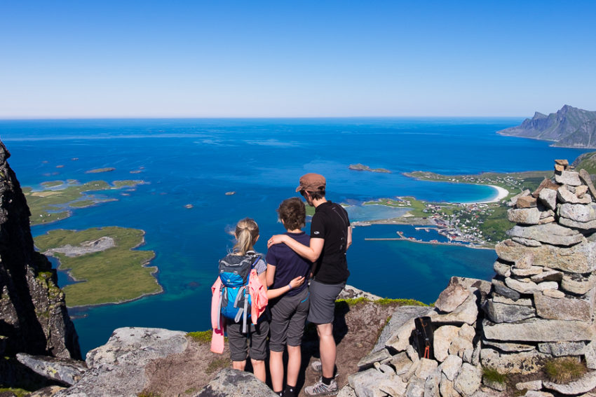 58GradNord - Mit Kindern wandern Nordnorwegen Lofoten - Titel