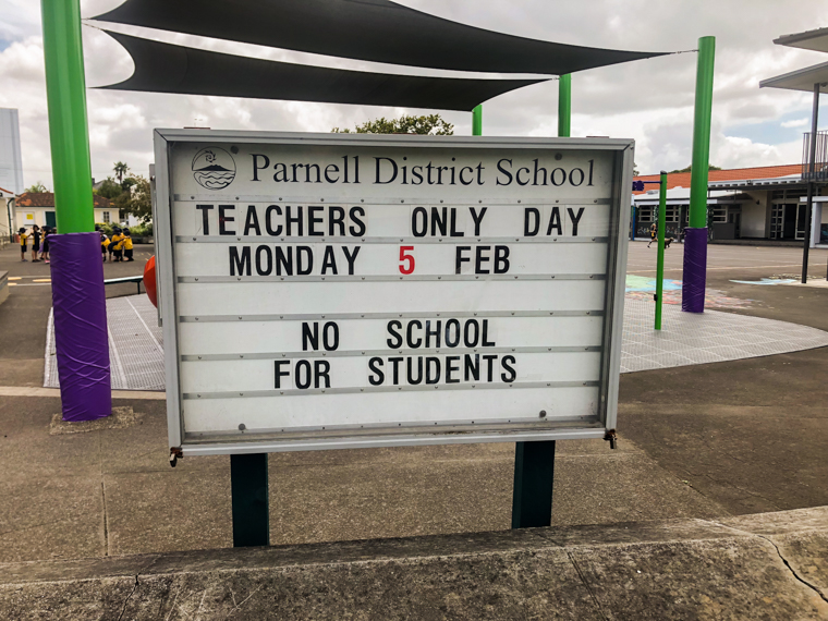 58 Grad Nord - Kiwi-Tagebuch - Teachers Only Day