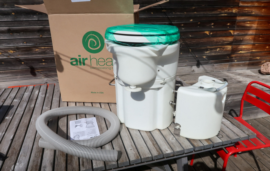 58GradNord - Trockentrenntoilette - Airhead Komposttoilette